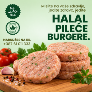 Pileći burger – Halal Pilići Sarajevo